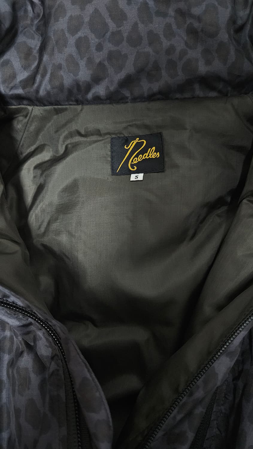 니들스 C.E 다운 레오파드 자켓 패딩 상품이미지7