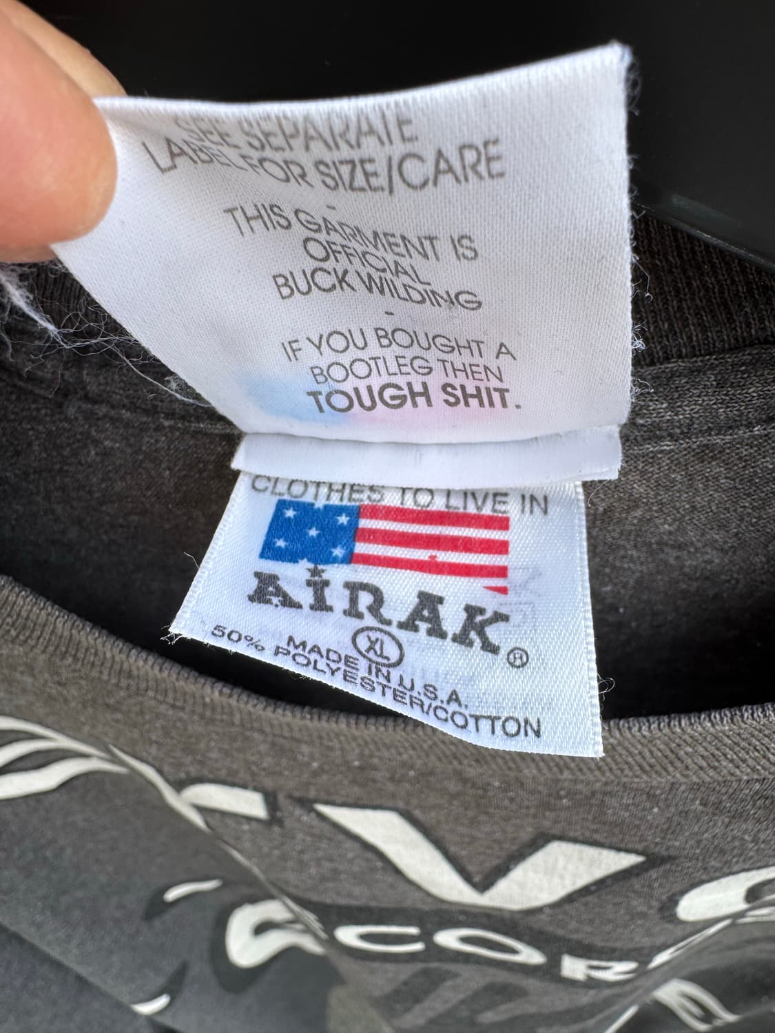 90s 너버스레코즈 티셔츠 상품이미지4