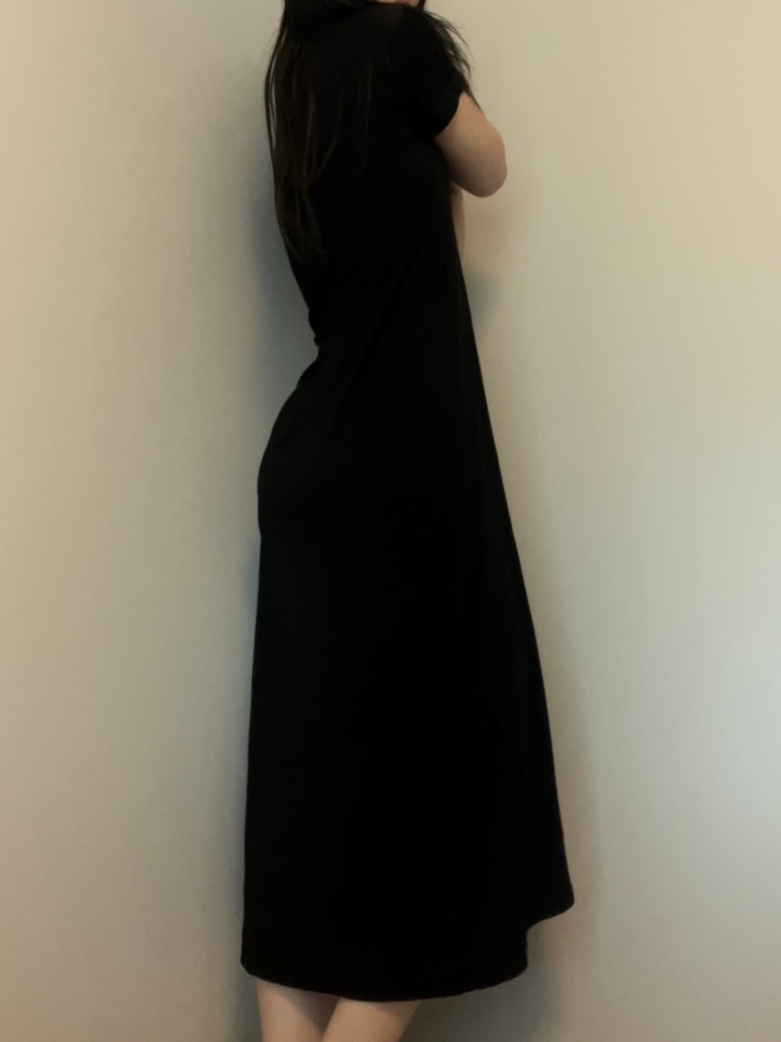 ribbon point black long ops 상품이미지3