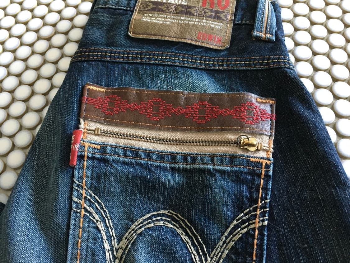 edwin) ethnic patch vintage jeans 상품이미지4