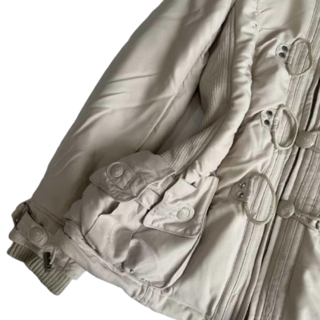 backs Y2k 야상패딩 핀터레스트 갸루패딩 버클디테일 상품이미지4