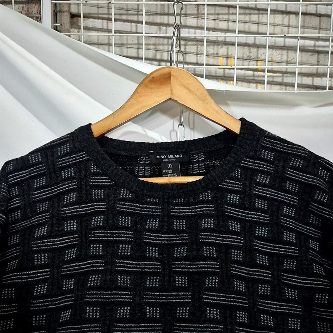 Mino Milano 마이노 밀라노 패턴 니트 상품이미지2