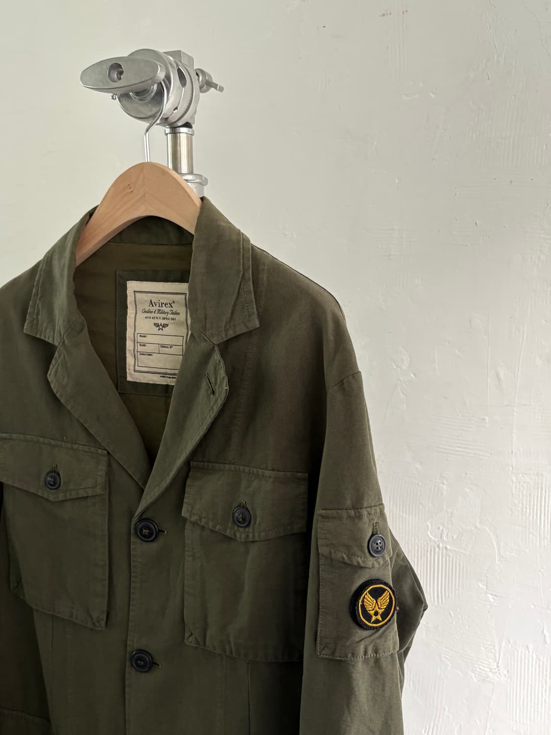 Avirex 아비렉스 밀리터리 사파리 자켓 상품이미지4