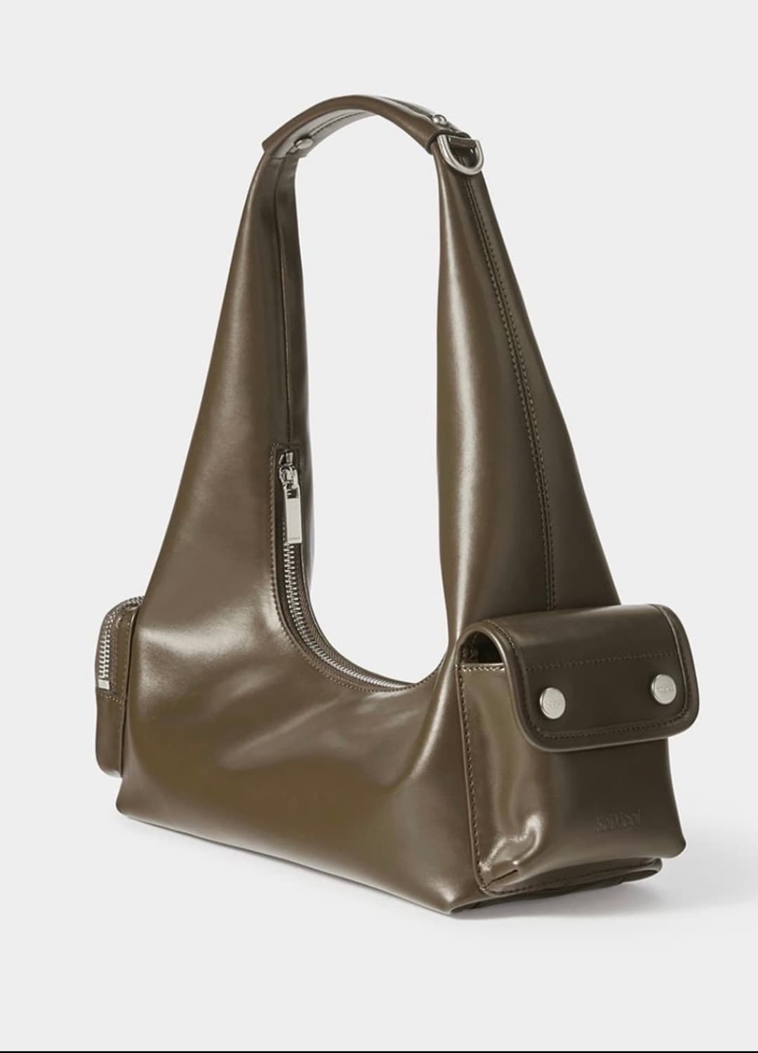 코이무이 카키브라운 호보백 상품이미지2