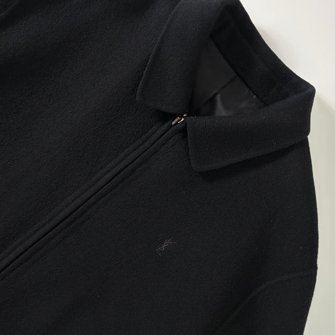 Yves Saint Laurent  입생로랑 블랙 울 블루종 자켓   상품이미지3