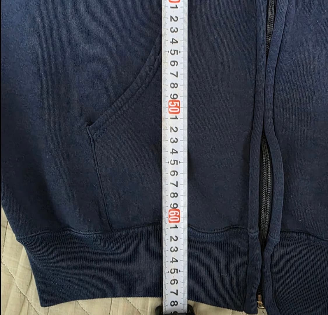 [🇺🇸XL] 90’s Russell 러셀 후드집업 네이비 USA 상품이미지10