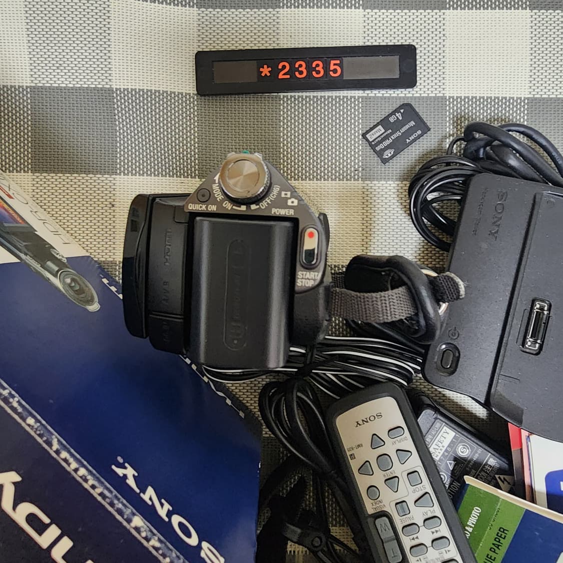 소니 핸디캠 HDR-CX 12 디지털캠코더 박스품 상품이미지7