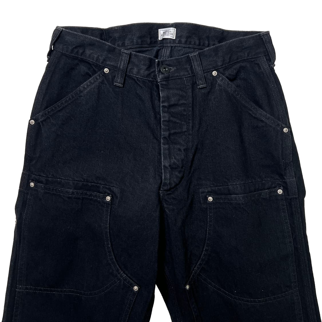 프리휠러스 모터사이클론 베이커스필드 더블니 팬츠 루드 블랙 (30) 상품이미지3