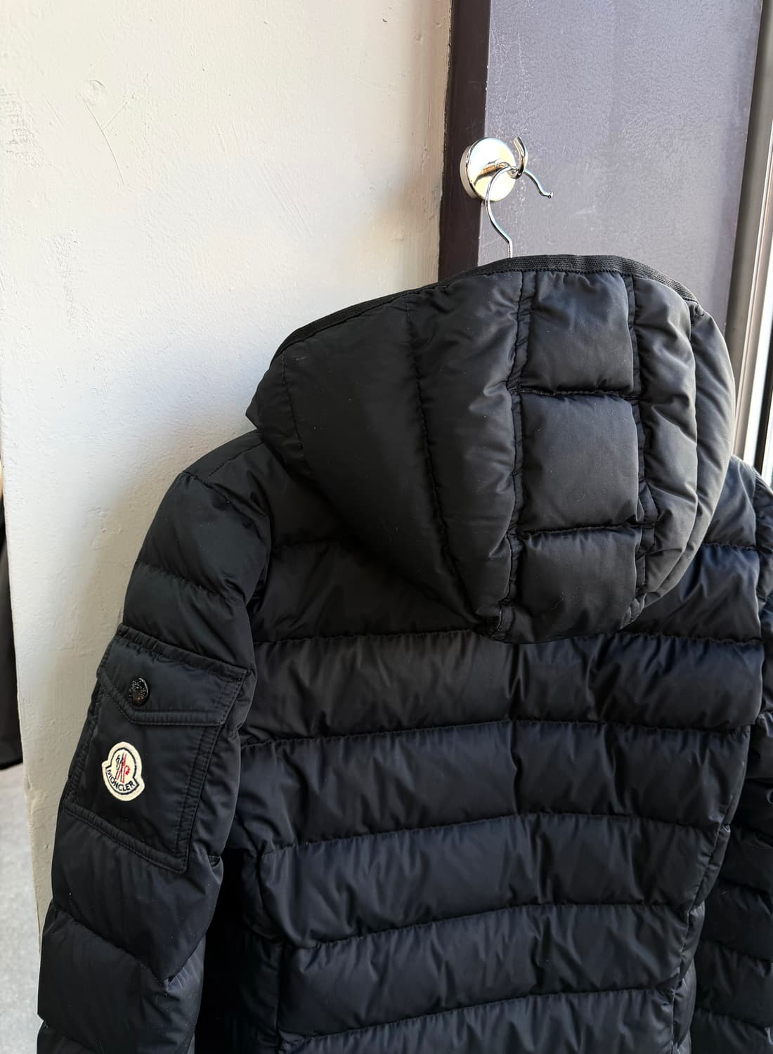 .1/ 몽클레어 모카 메트 구스다운 후디 롱패딩 상품이미지8