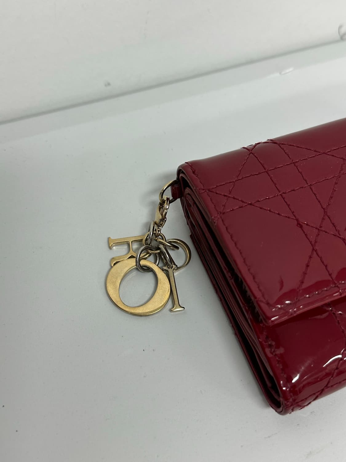 레이디 디올 로투스 지갑 페이던트 까나쥬 상품이미지3