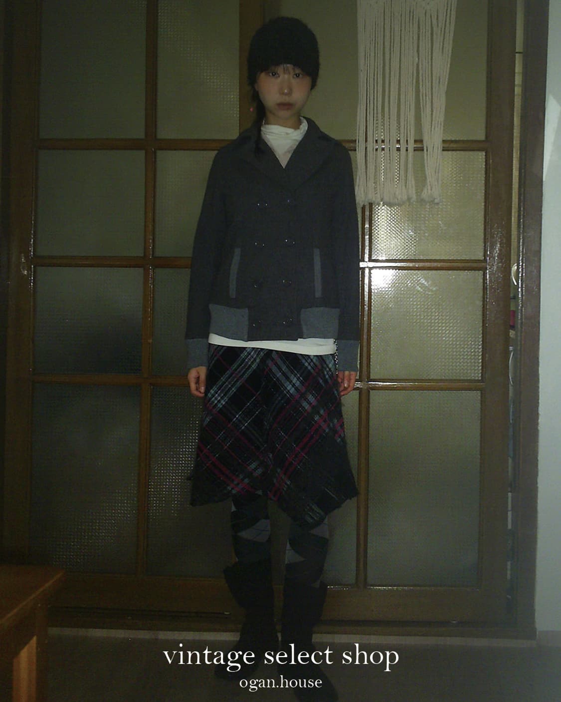 vintage scottish short peacoat 상품이미지4