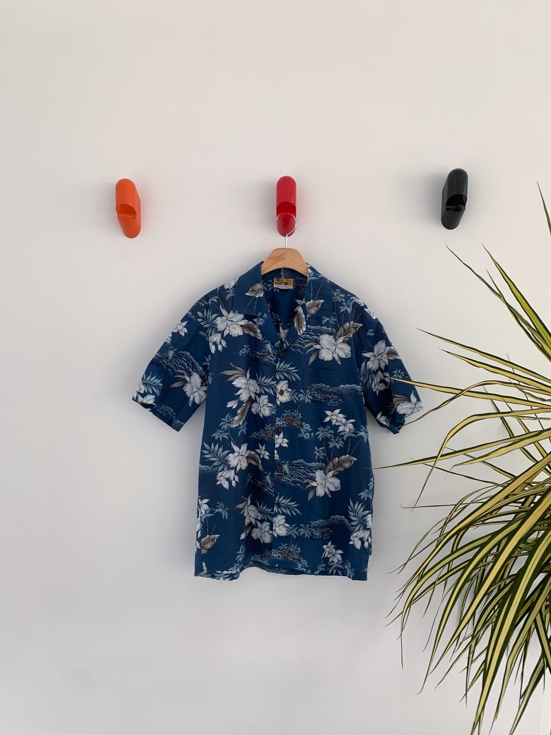 105 USA 빈티지 하와이안 알로하 셔츠 상품이미지1