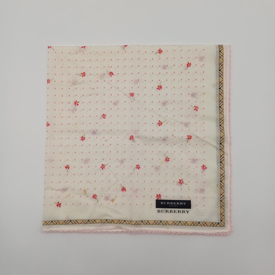 BURBERRY 버버리손수건스카프 2매세트[BFC10752-119-01] 상품이미지2