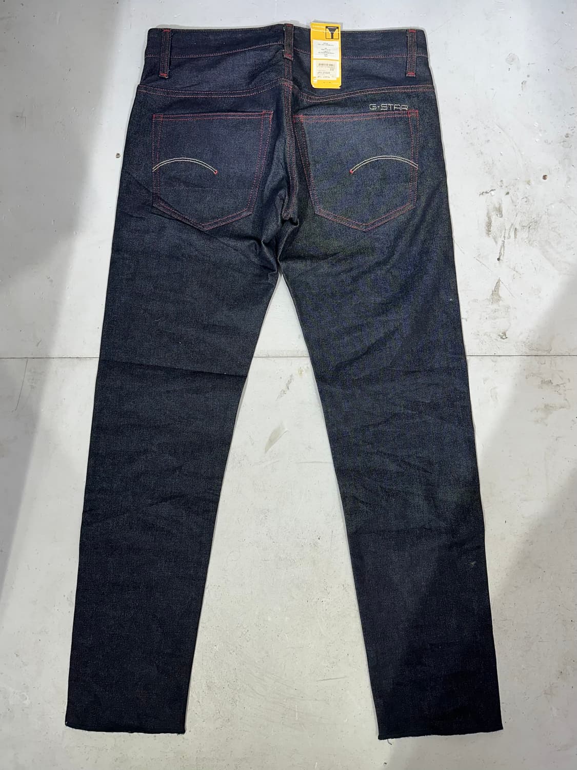 빈티지 g-star 진청 힙합 새깅 데님 팬츠 청바지 상품이미지5