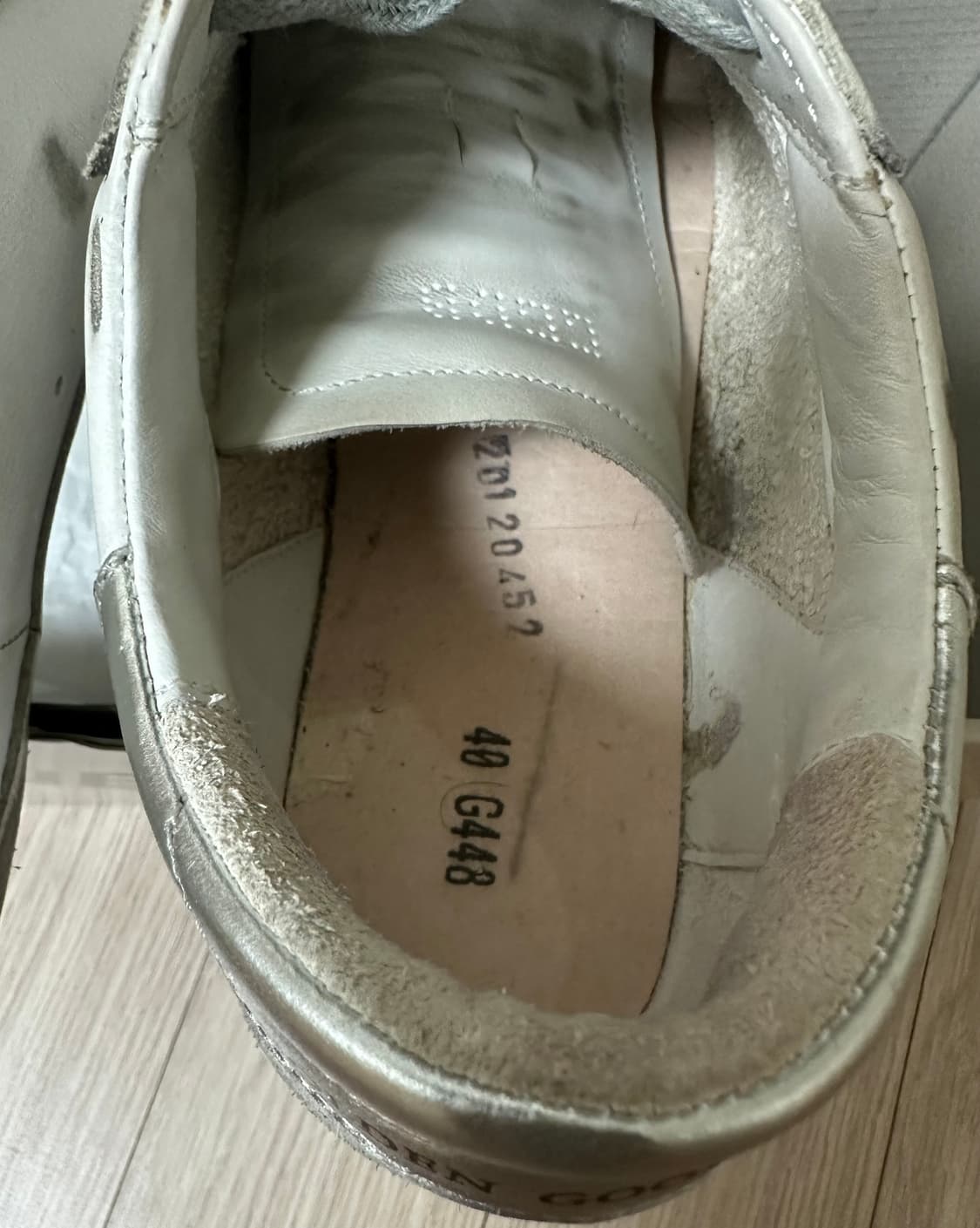 골든구스 슈퍼스타 화이트실버탭 40 상품이미지9