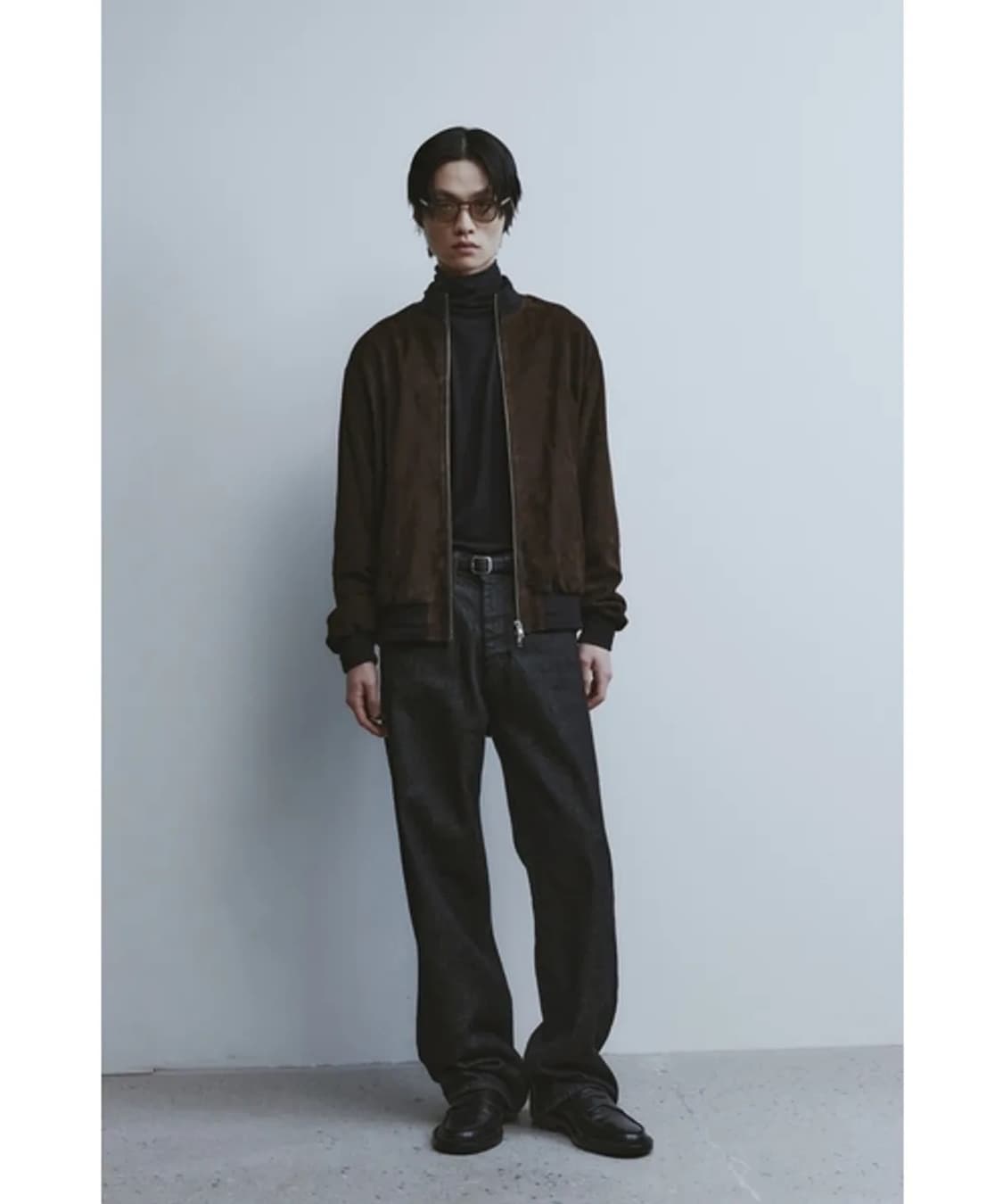 유스 youth 핑거홀 터틀넥 티셔츠 블랙 상품이미지5