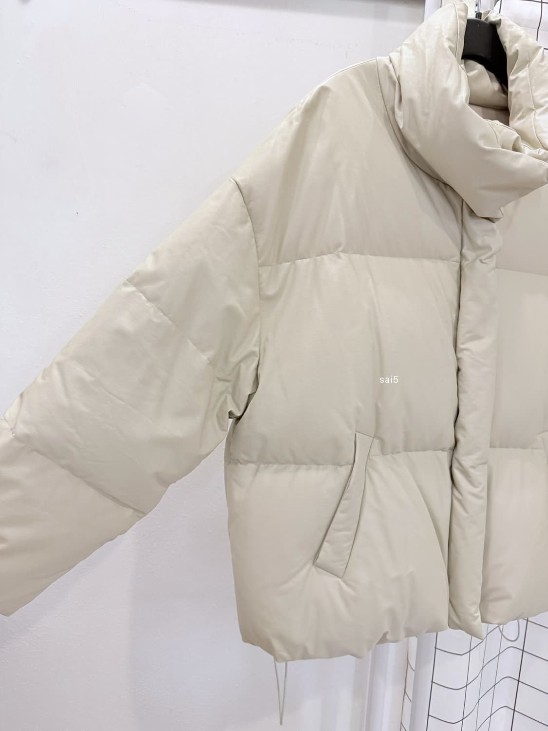 le 르 비건레더 다운 패딩 상품이미지5