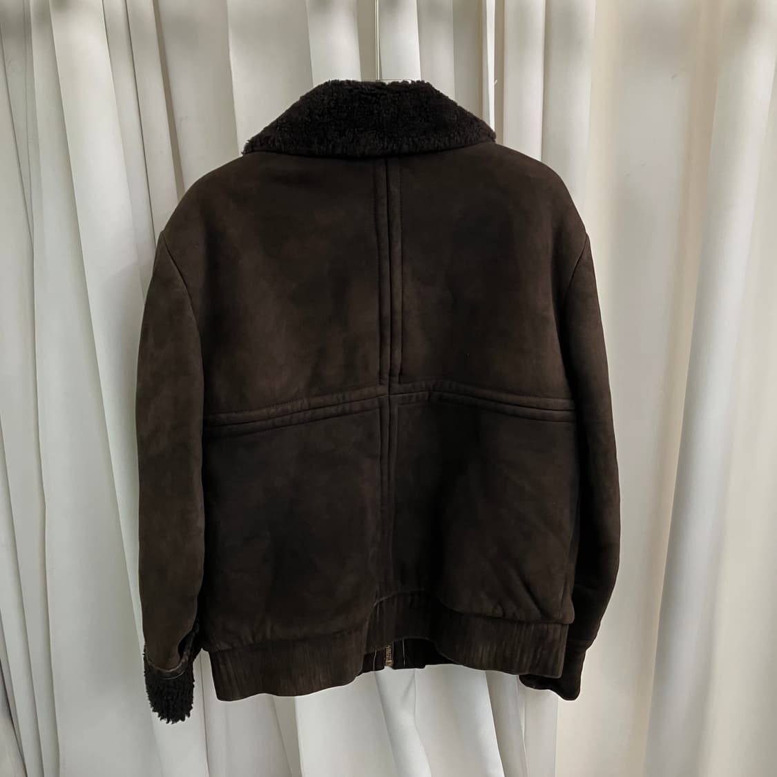 Zegna 에르메네질도 제냐 스웨이드 봄버 자켓 L 상품이미지2