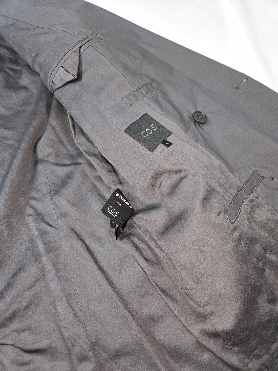 코스 COS 더블브레스티드 블레이저 우븐 자켓 상품이미지4