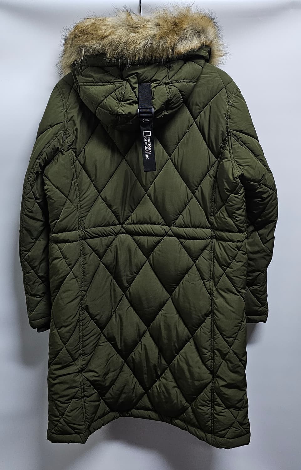 내셔널지오그래픽 여성 퀼팅 롱패딩 S 상품이미지2