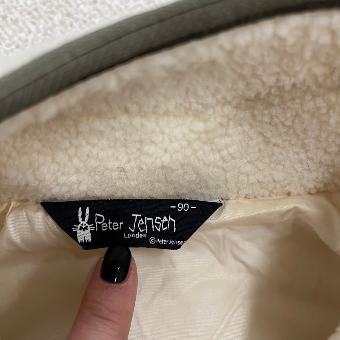 90 피터젠슨 여성 플리스 자켓 0126M 상품이미지2