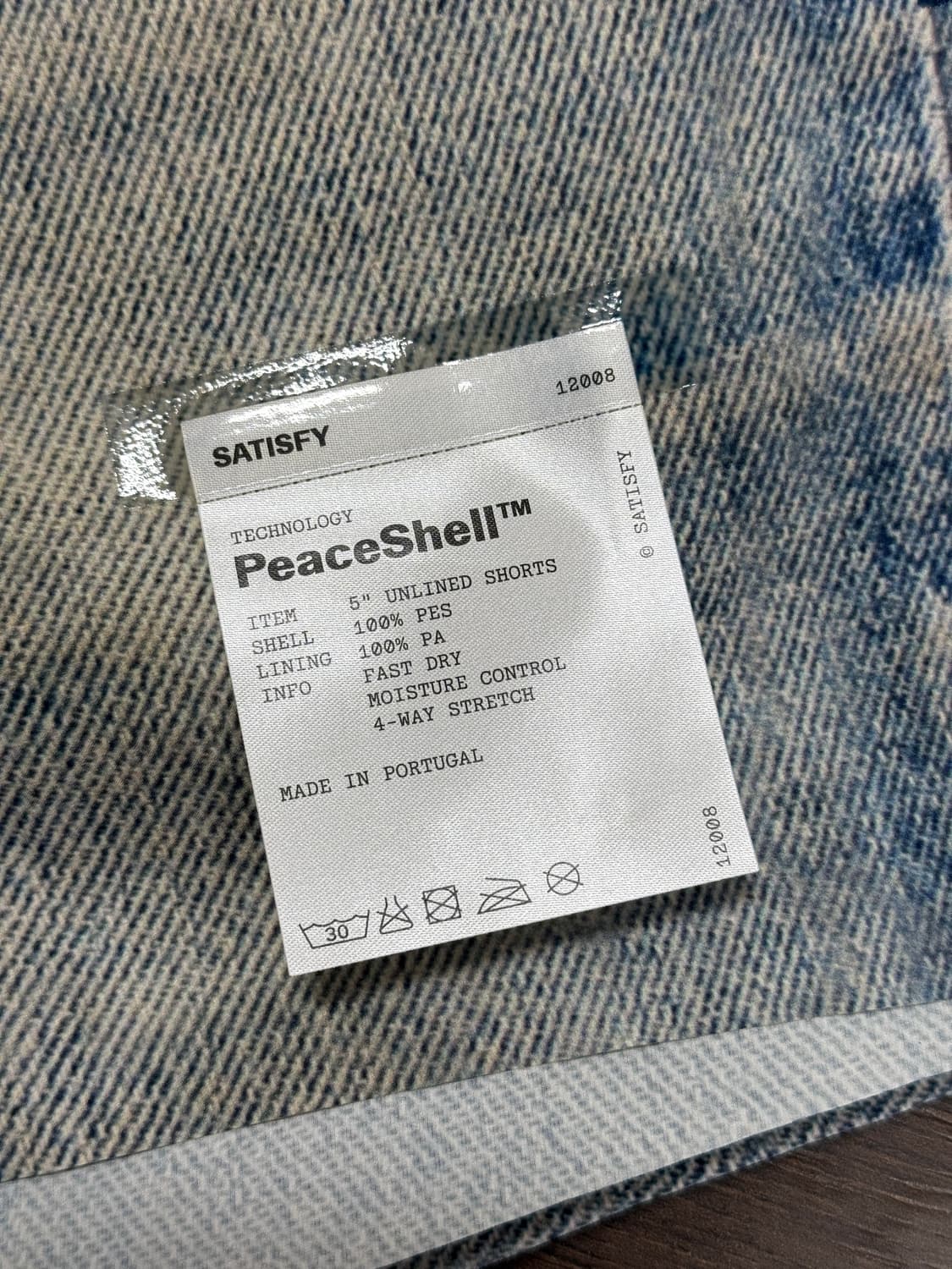 [할인] 새티스파이 디지털 데님 쇼츠 M 상품이미지5