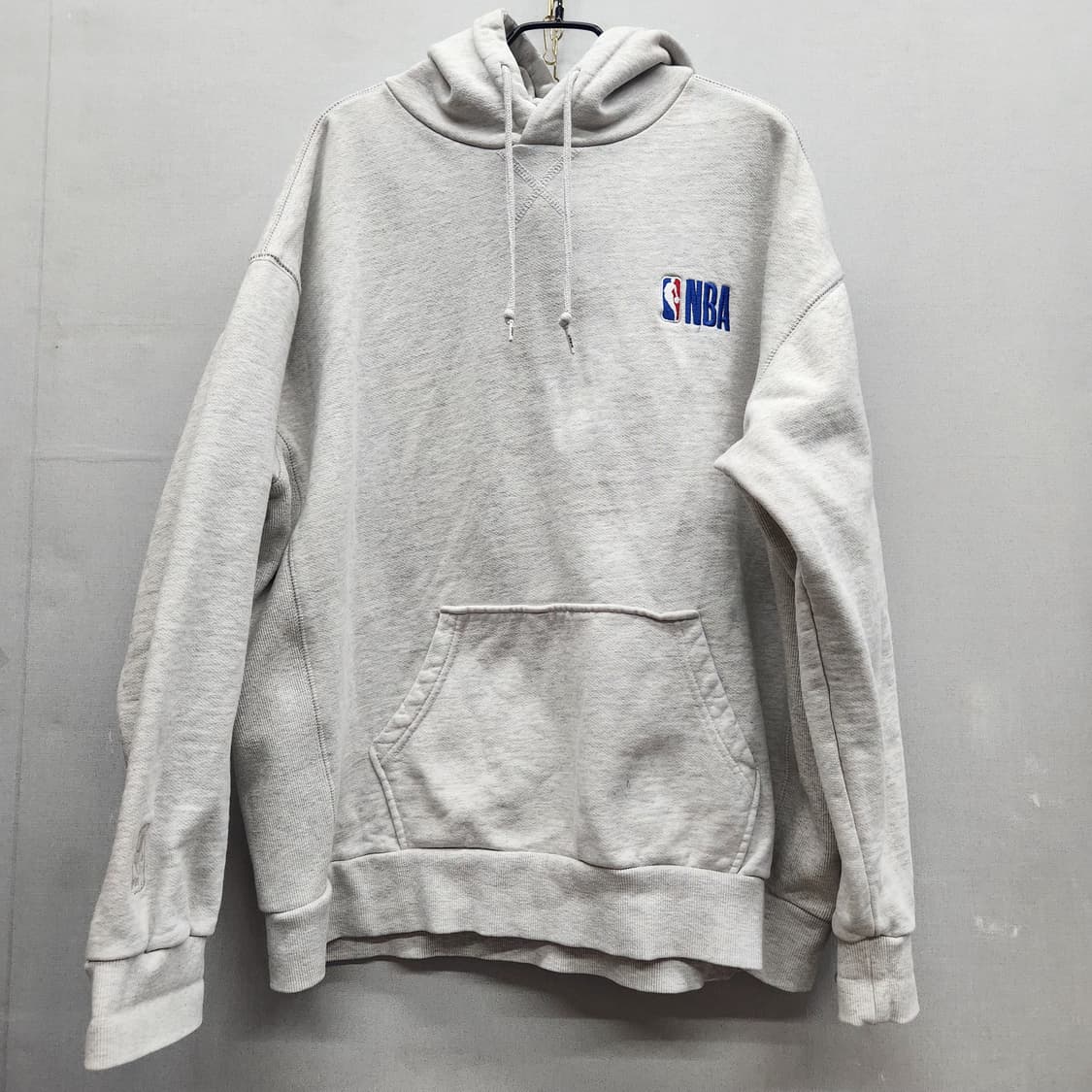 NBA 로고자수 후드티 XL(2XL) 상품이미지1