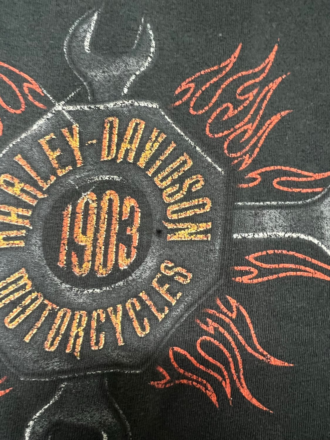 90s harley davidson t shirt xl 상품이미지3