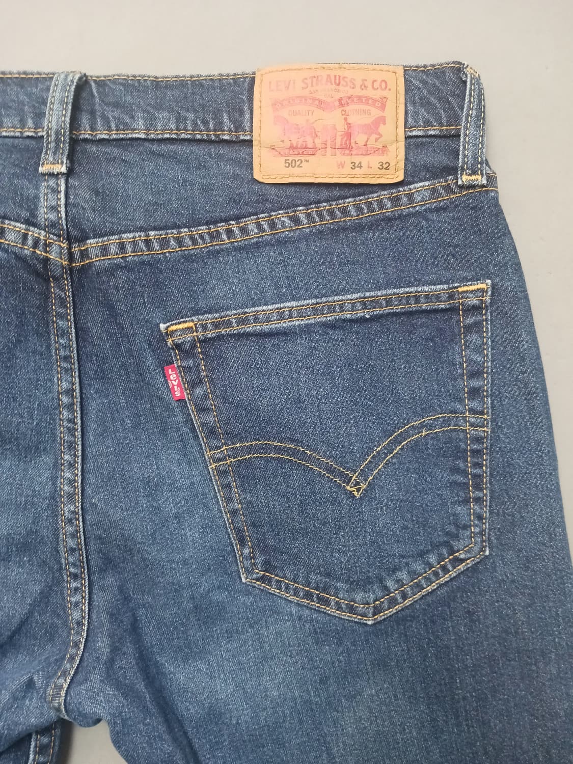 [34] 리바이스 502 중청 레귤러 테이퍼드진 청바지 상품이미지9