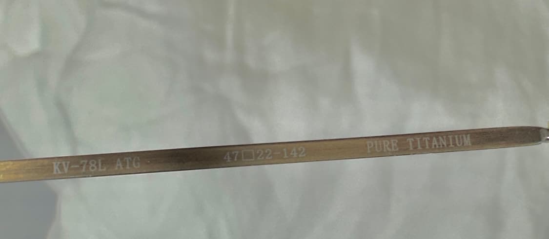 [정품] 금자안경(KANEKO OPTICAL, 金子眼鏡) KV-78L A 상품이미지2