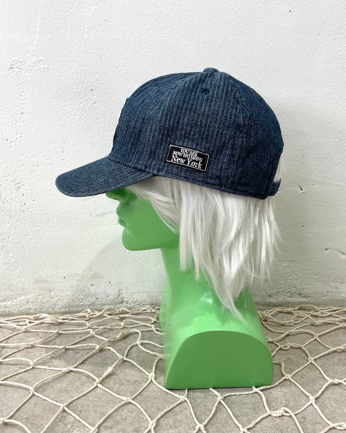 PB Stripe Denim Cap  상품이미지3
