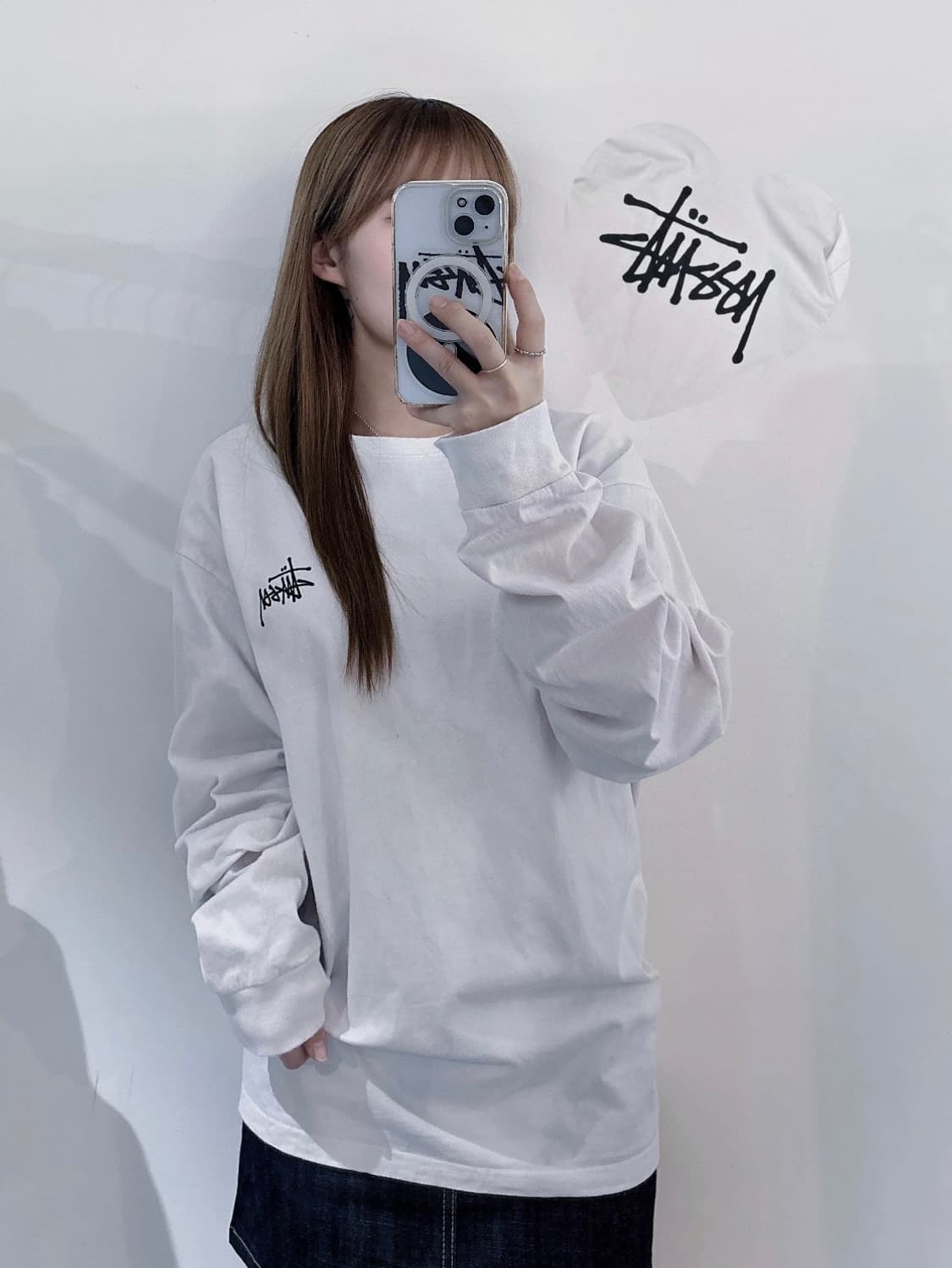 스투시 베이직 롱슬리브 상품이미지1