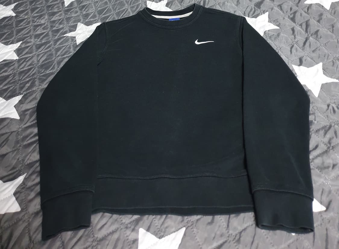 나이키 클럽 TF 라운드 맨투맨 블랙 (S) 상품이미지1
