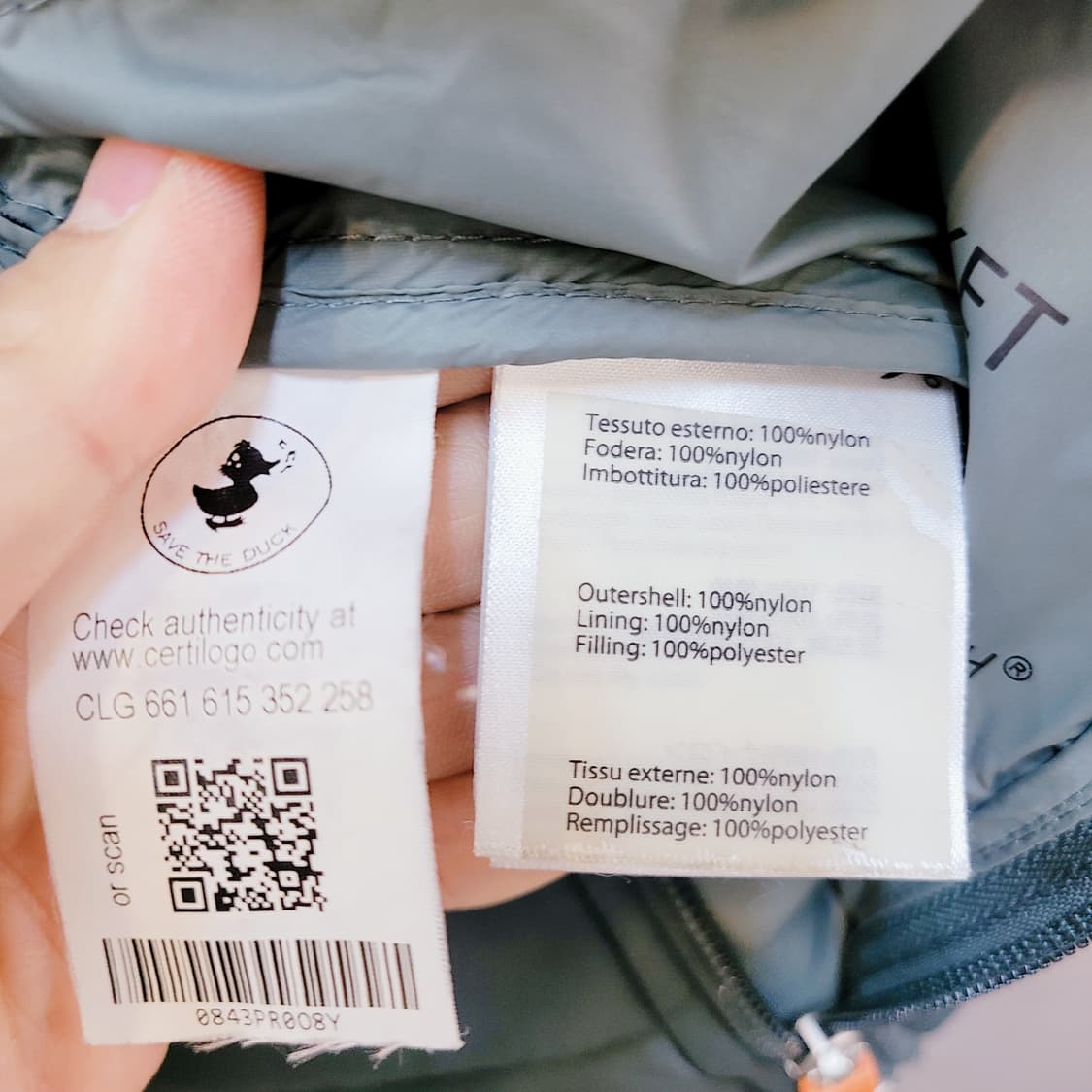 M) 세이브더덕 울트라라이트 패딩 (택포 상품이미지6