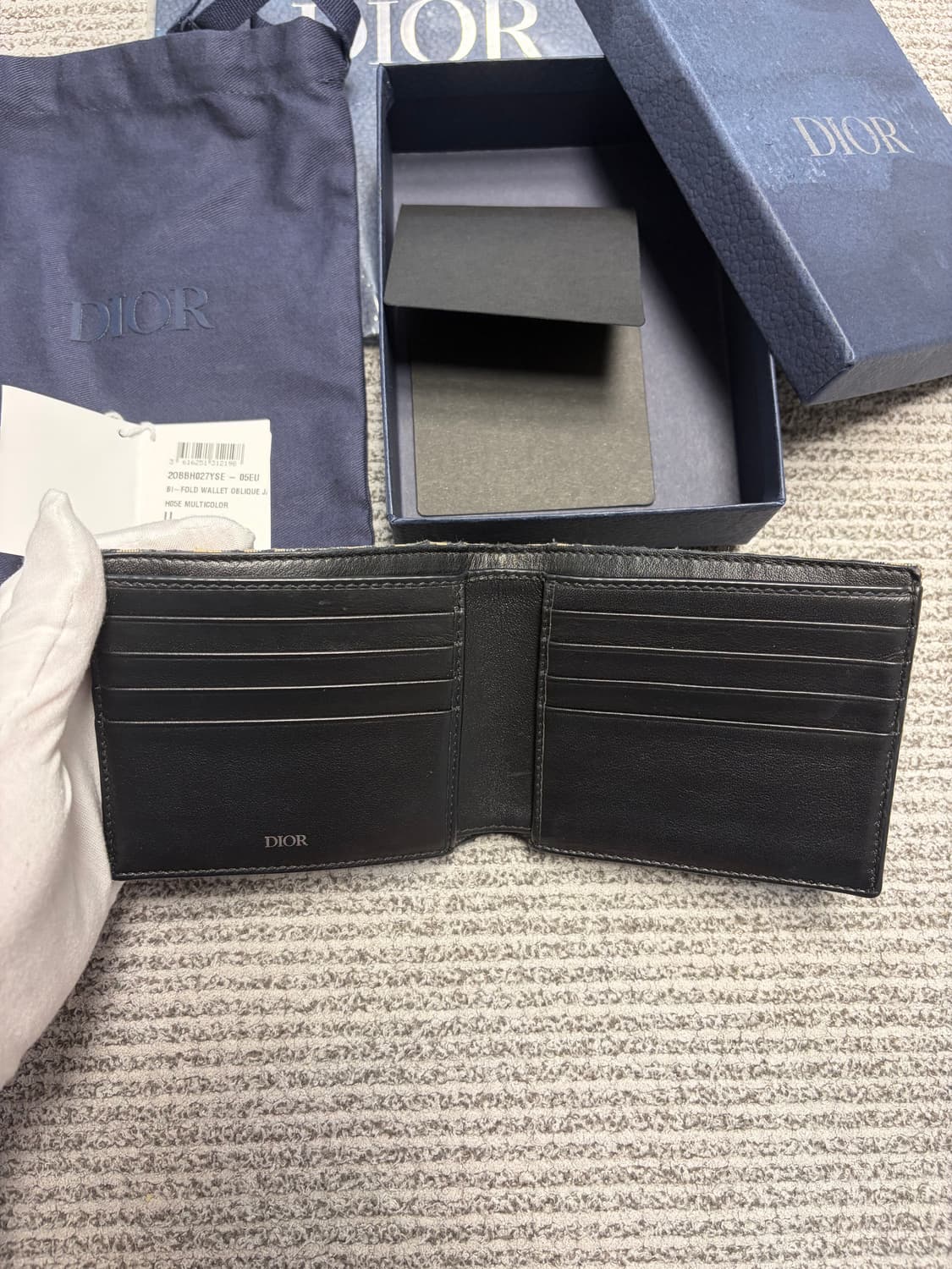디올 오블리크 반지갑 상품이미지4