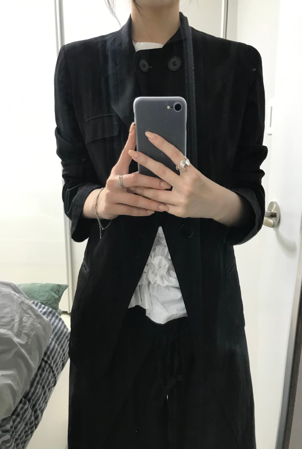 Y's Yohji Yamamoto asymmetry jacket 상품이미지2