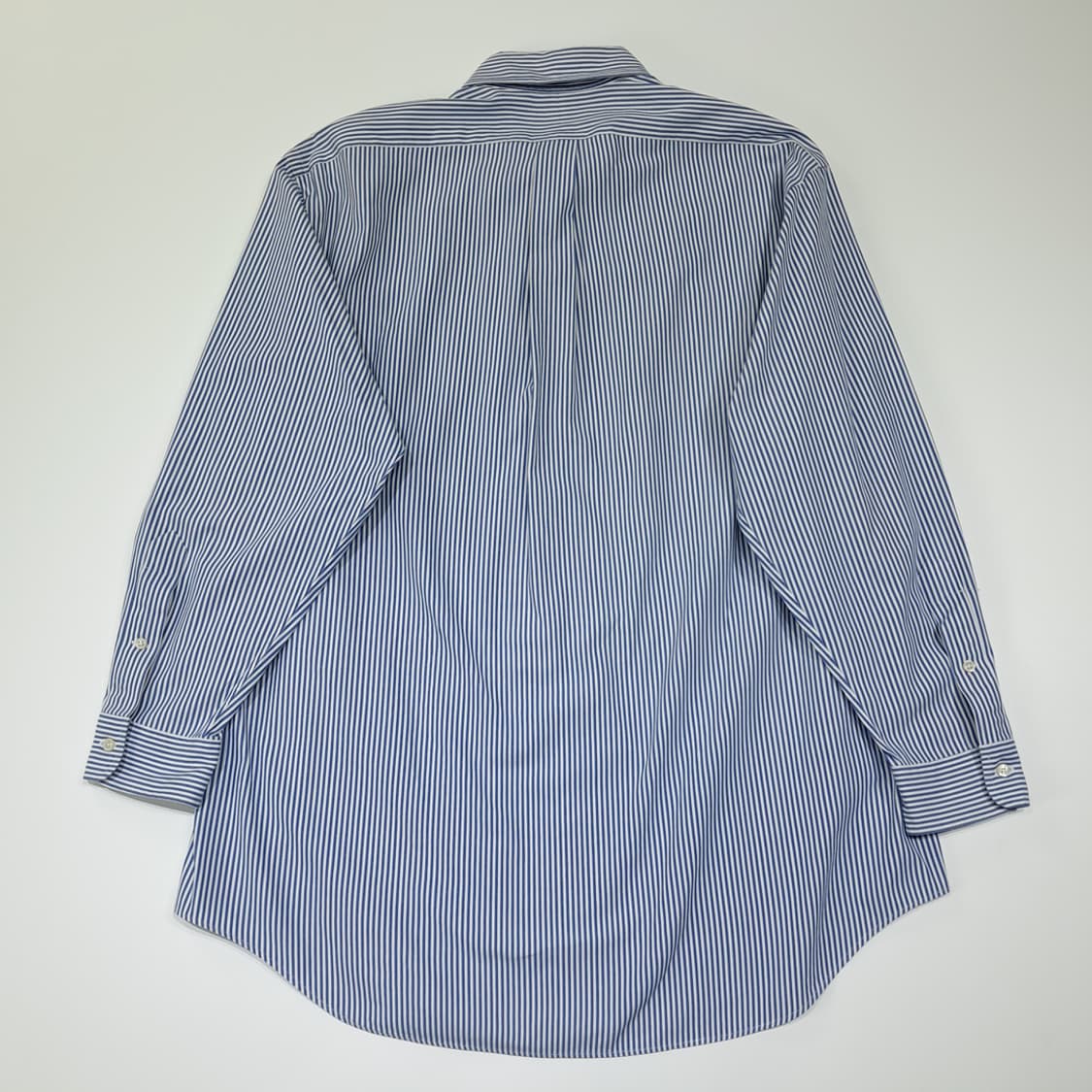 CL539 XL 폴로 90s 홍콩판 스트라이프 클래식 블루 셔츠 남방 상품이미지6