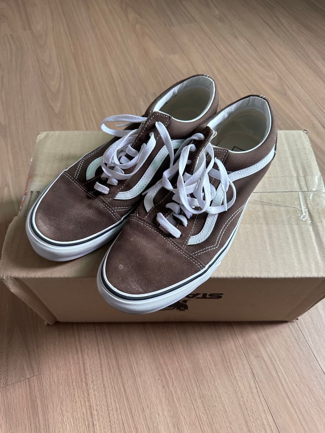 반스 올드스쿨 컬러 띠어리 브라운 코코아 280 상품이미지2