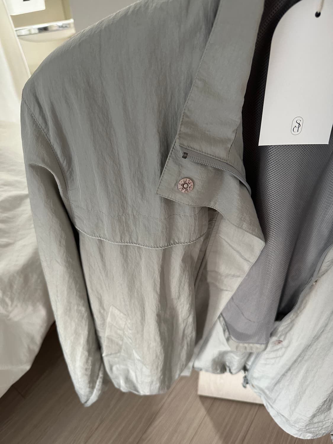 스무드무드 Gray Voyage Wind Stopper 바람막이 상품이미지4