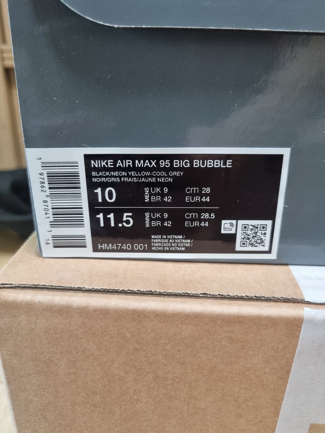 나이키 에어맥스 95 OG 네온
280사이즈 새상품 상품이미지3