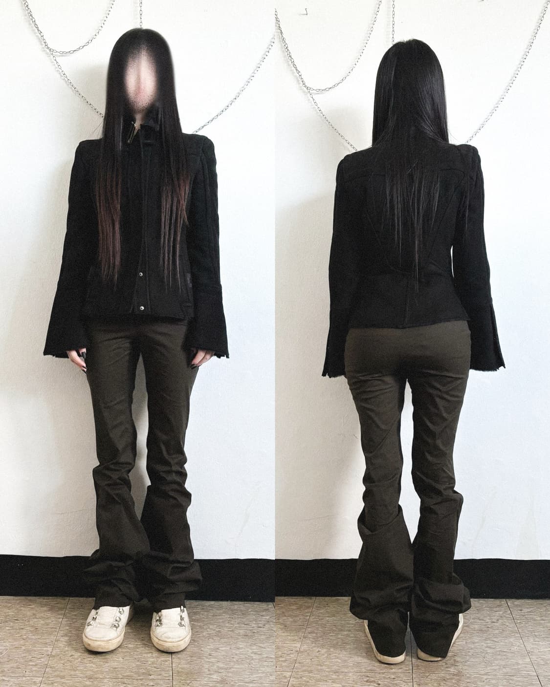 구찌 톰포드기 04AW 플레어슬리브 크롭컷 시어링자켓 상품이미지1