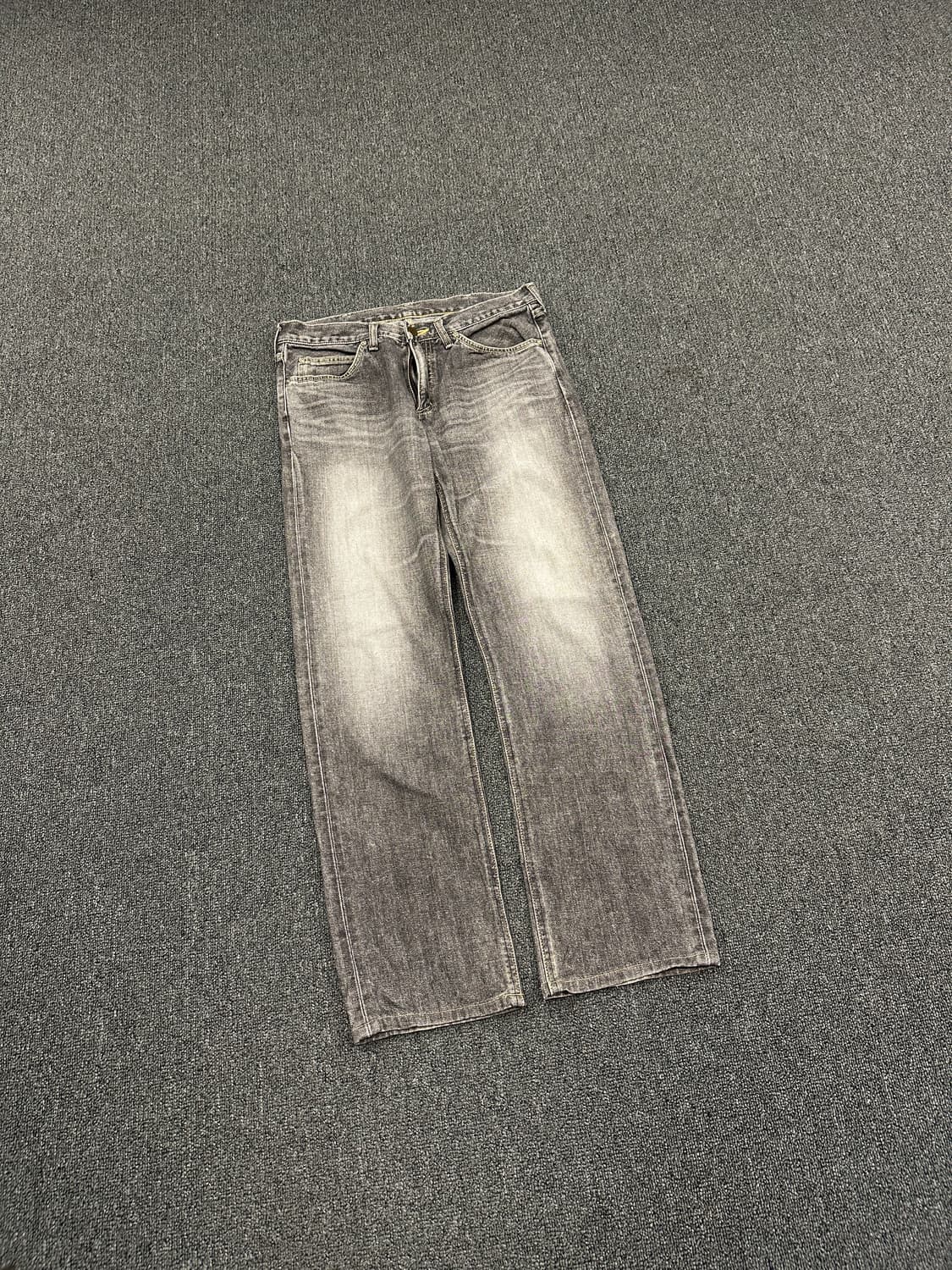 31) LEE 리 그레이 워싱 흑청 데님팬츠 상품이미지3