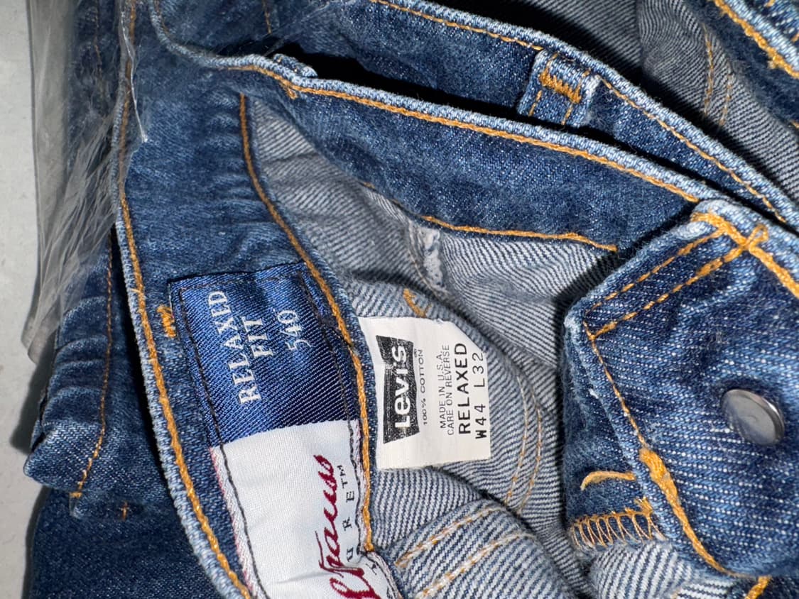 90's Levi's 540 usa made denim pants 상품이미지2