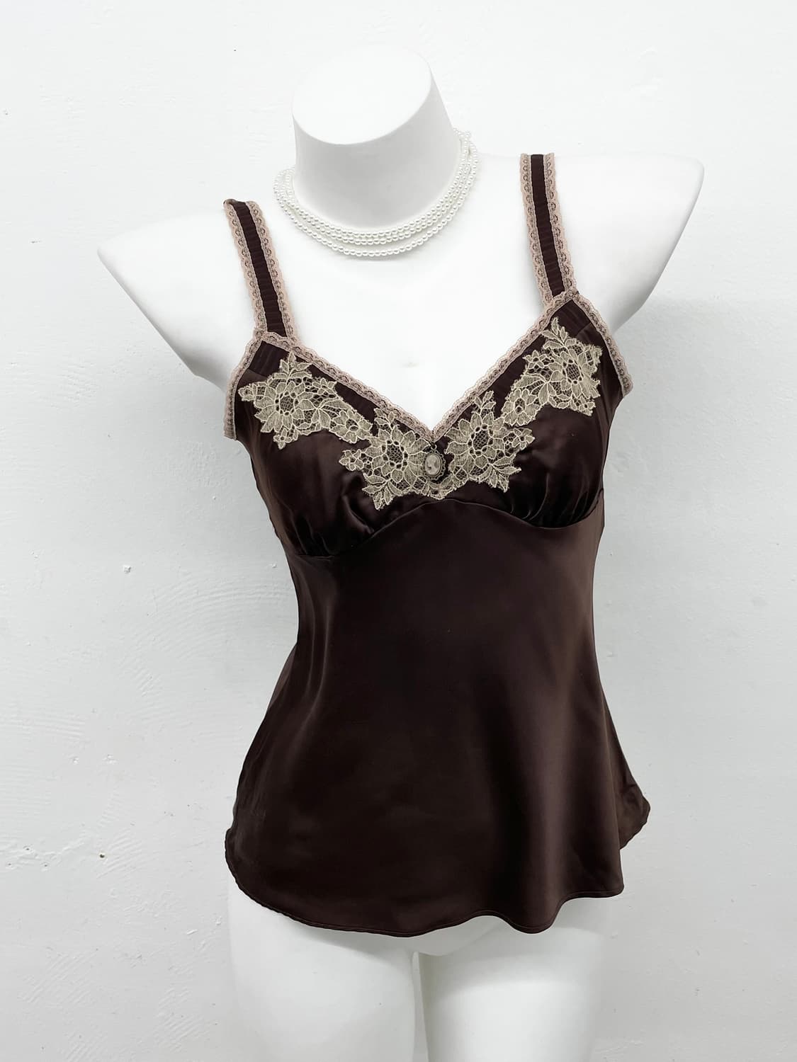 엔틱 카메오 새틴 슬립 상품이미지1