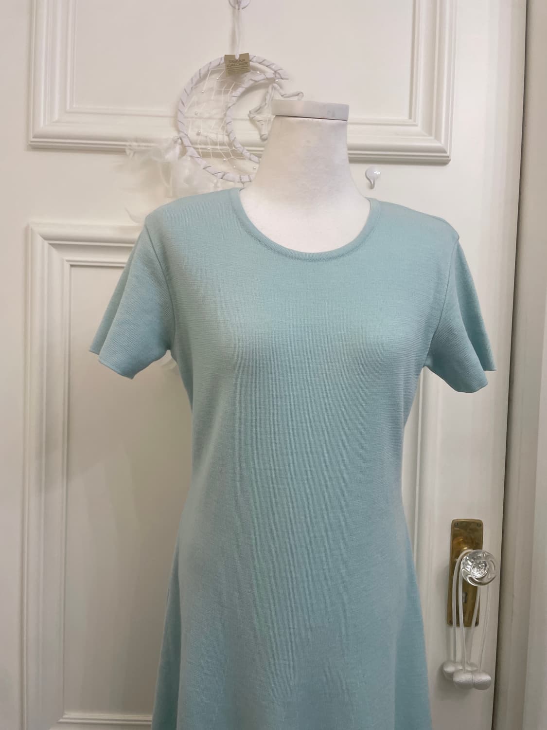 COURREGES mint half sleeve basic flare o 상품이미지5