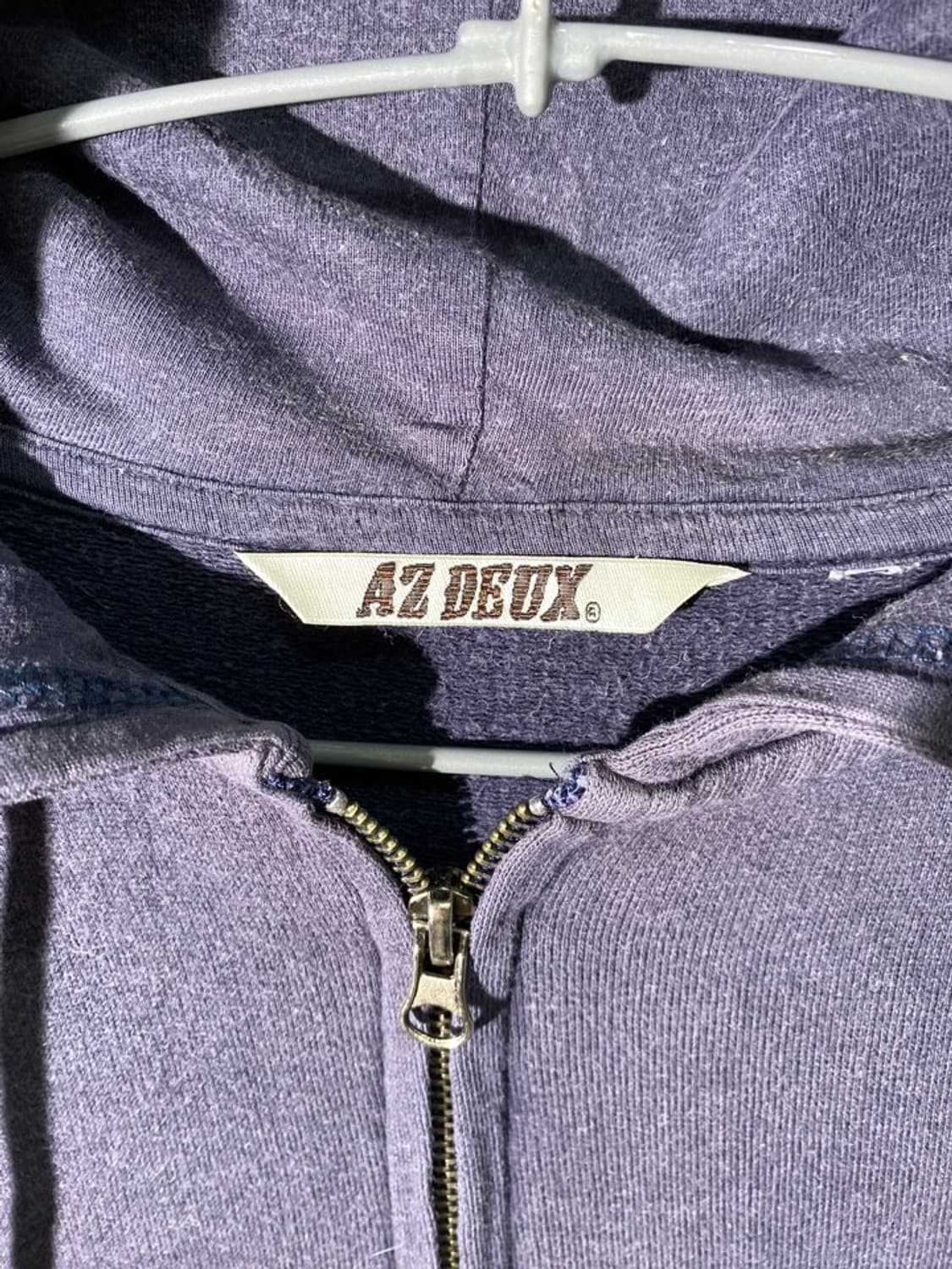az deux 후드 집업 상품이미지3
