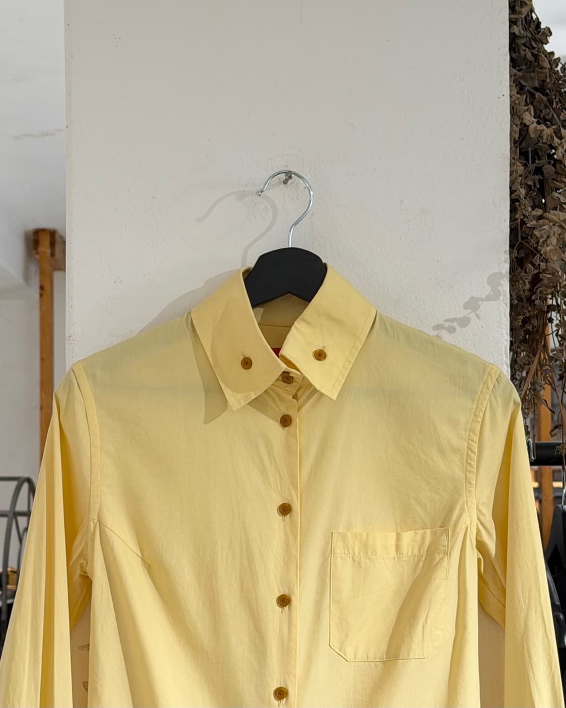 비비안웨스트우드 레드라벨 옐로우 클래식 셔츠 상품이미지4