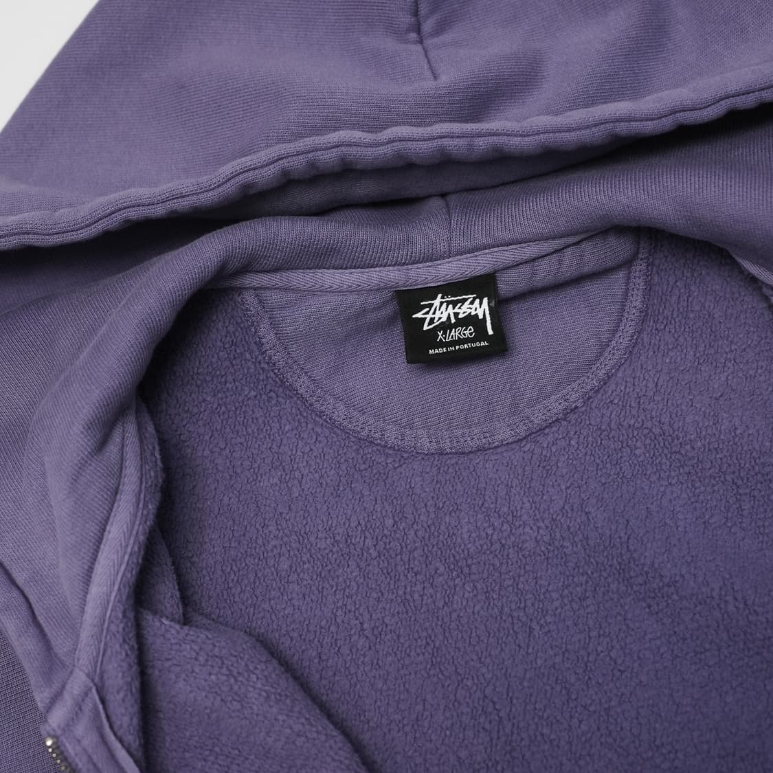 [XL] 스투시 피그먼트 다이드 점보 집후드 그레이프 상품이미지4