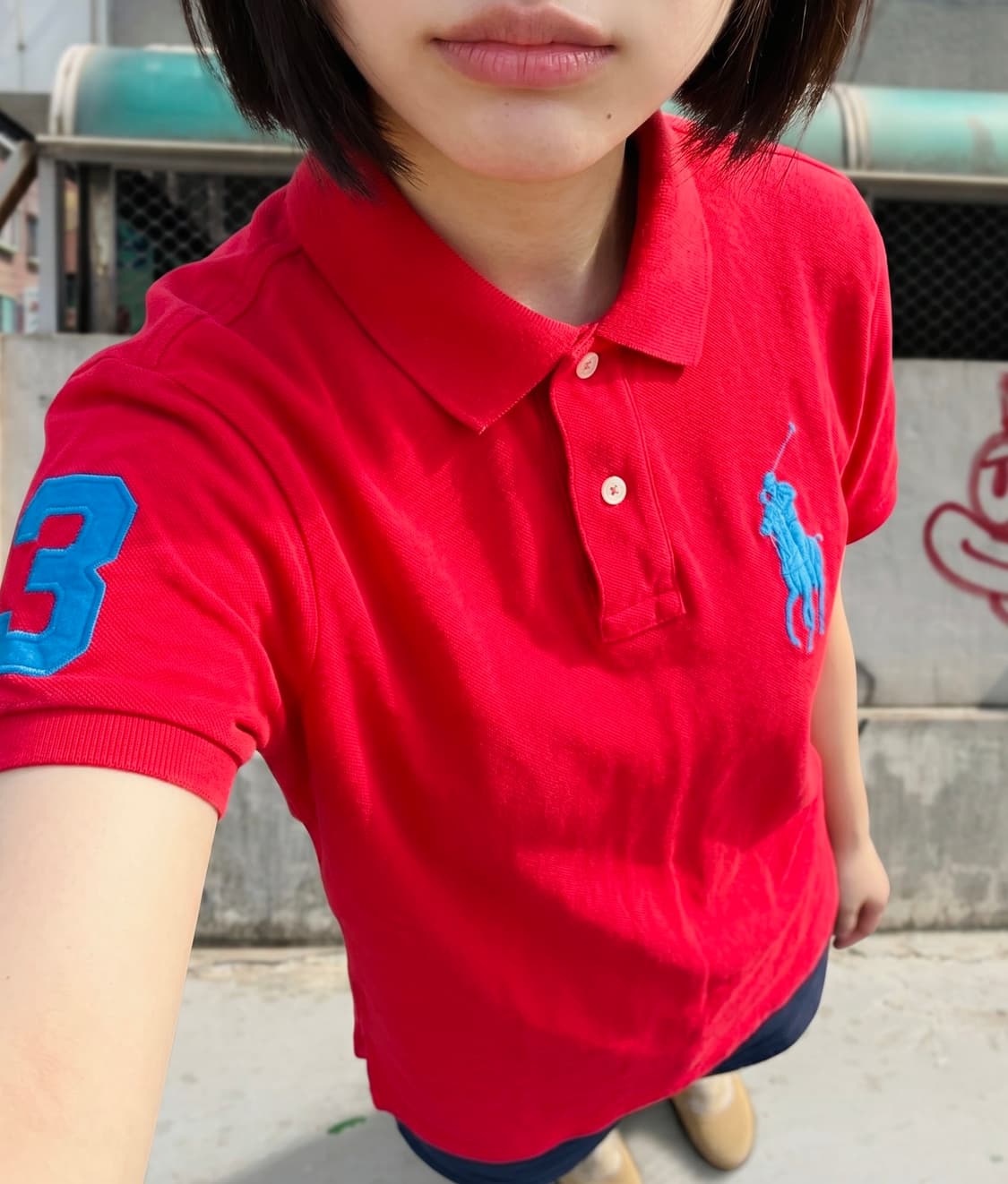 폴로랄프로렌 넘버링3 빅포니 반팔 상품이미지1