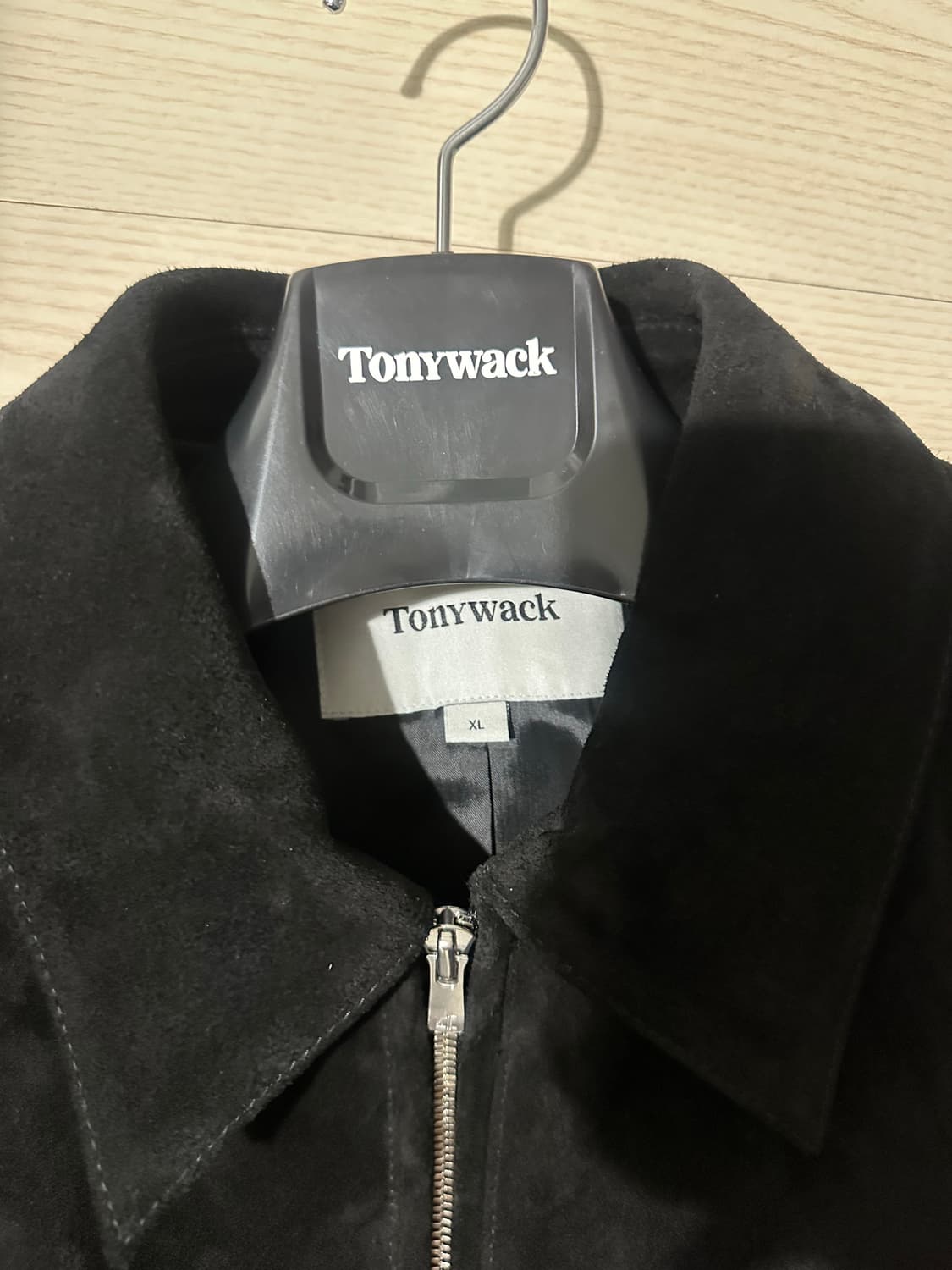 토니웩 스웨이드 블루종 자켓 25fw (XL) 상품이미지2